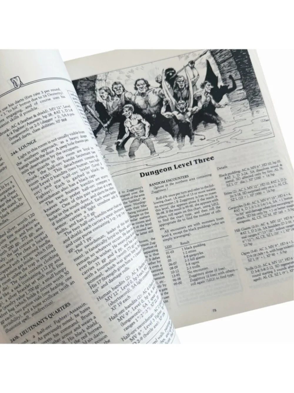 1985 The Temple Of Elemental Evil for AD&D Advanced Dungeons & Dragons